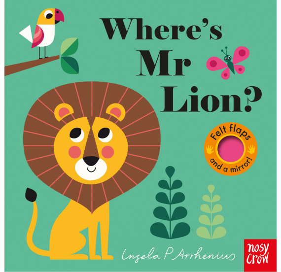 Felt Flaps Where's Mr Lion Book