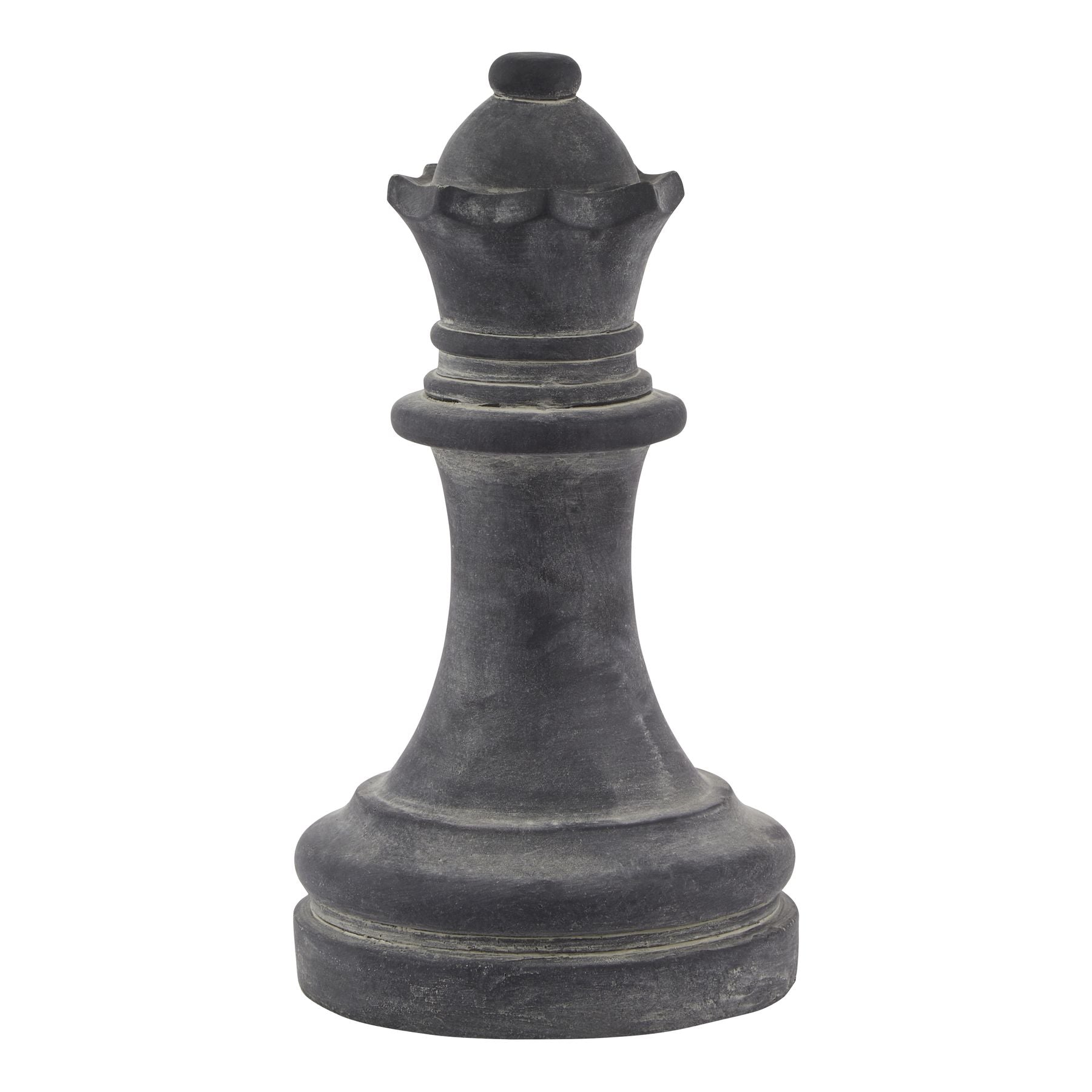 Hill Interiors Amalfi Grey Queen Chess Piece