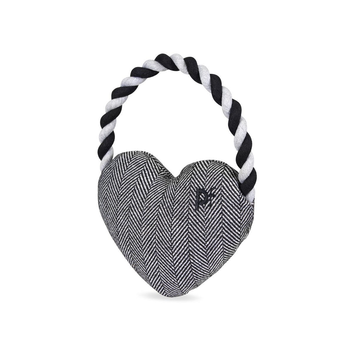 Petface Heart Rope Dog Toy