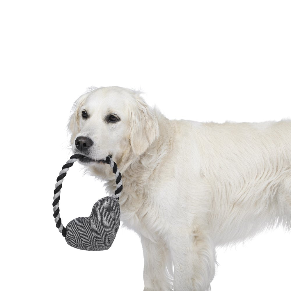 Petface Heart Rope Dog Toy