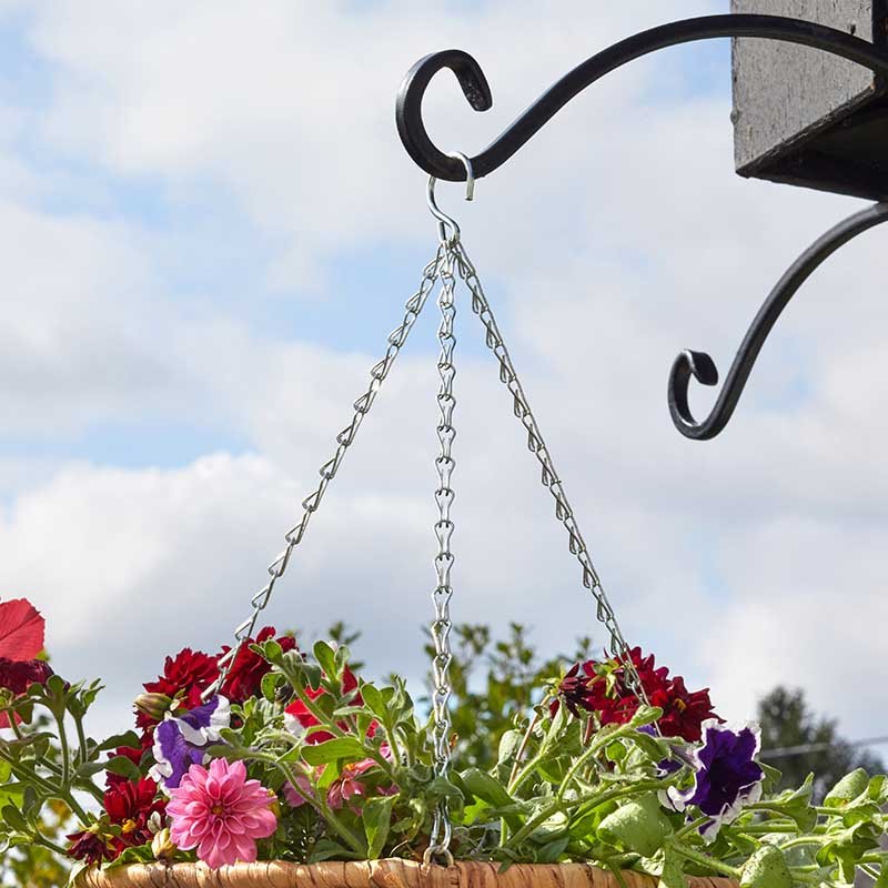Smart Garden Replacement Basket Chain - Galvanised 3 way chain