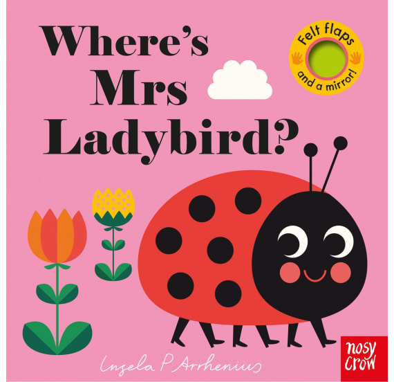 Felt Flaps Where's Mrs Ladybird Book