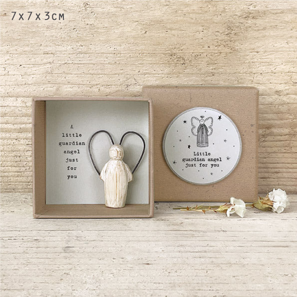 East Of India Boxed Guardian Angel 'Just For You'
