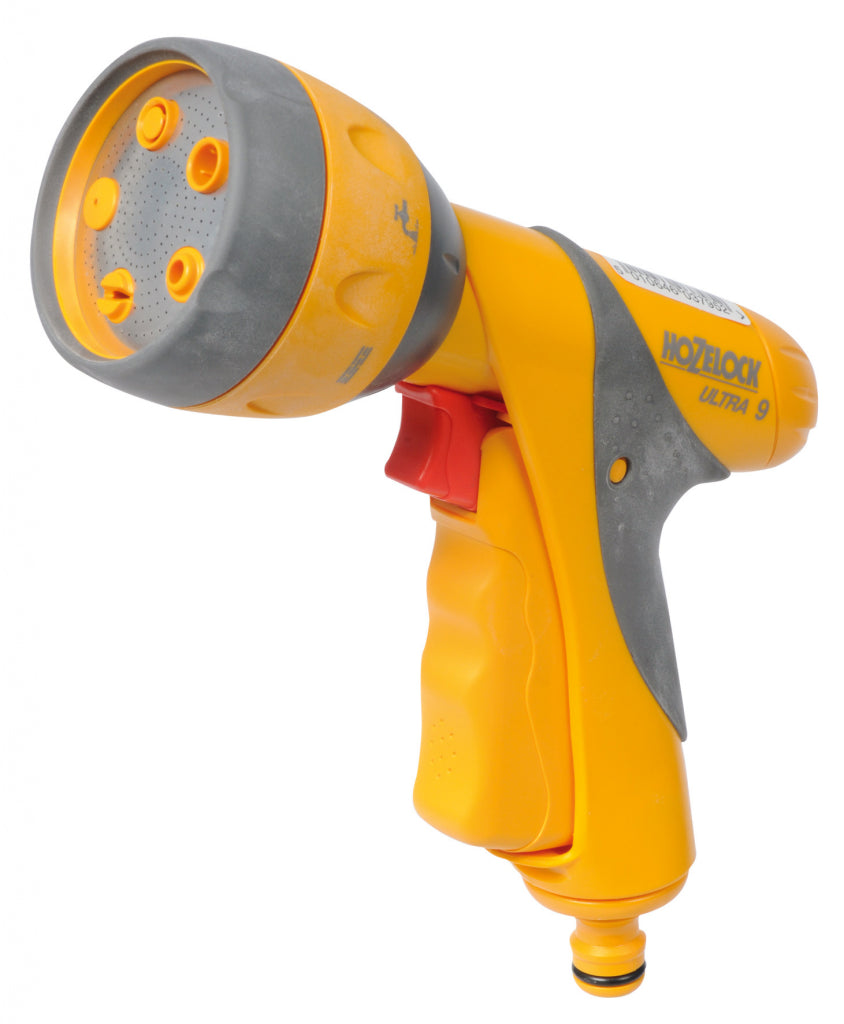 Hozelock Multi Spray Plus Gun & Water Stop