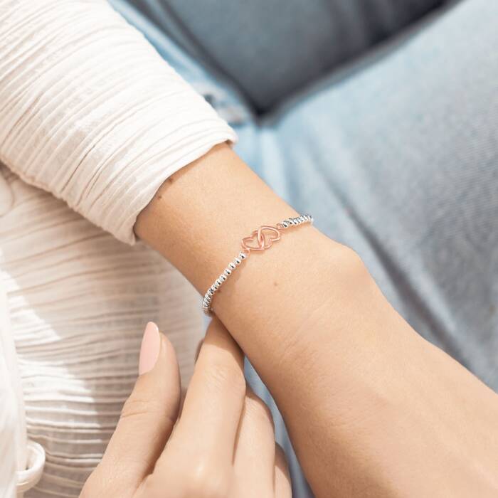 Joma Jewellery A Little 'Beautiful Friend' Bracelet In Silver Plating