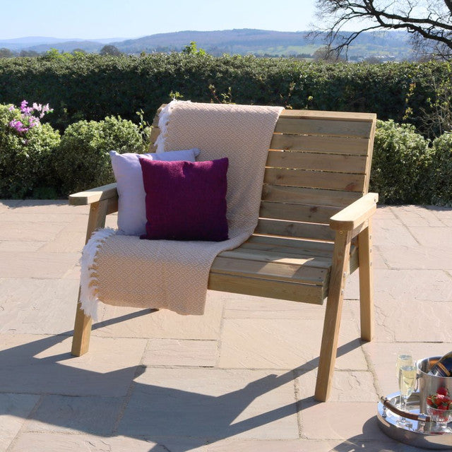 Zest 4 Leisure Charlotte 2 Seater Bench