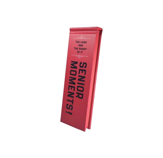 Long and Short of It Senior Moments Book