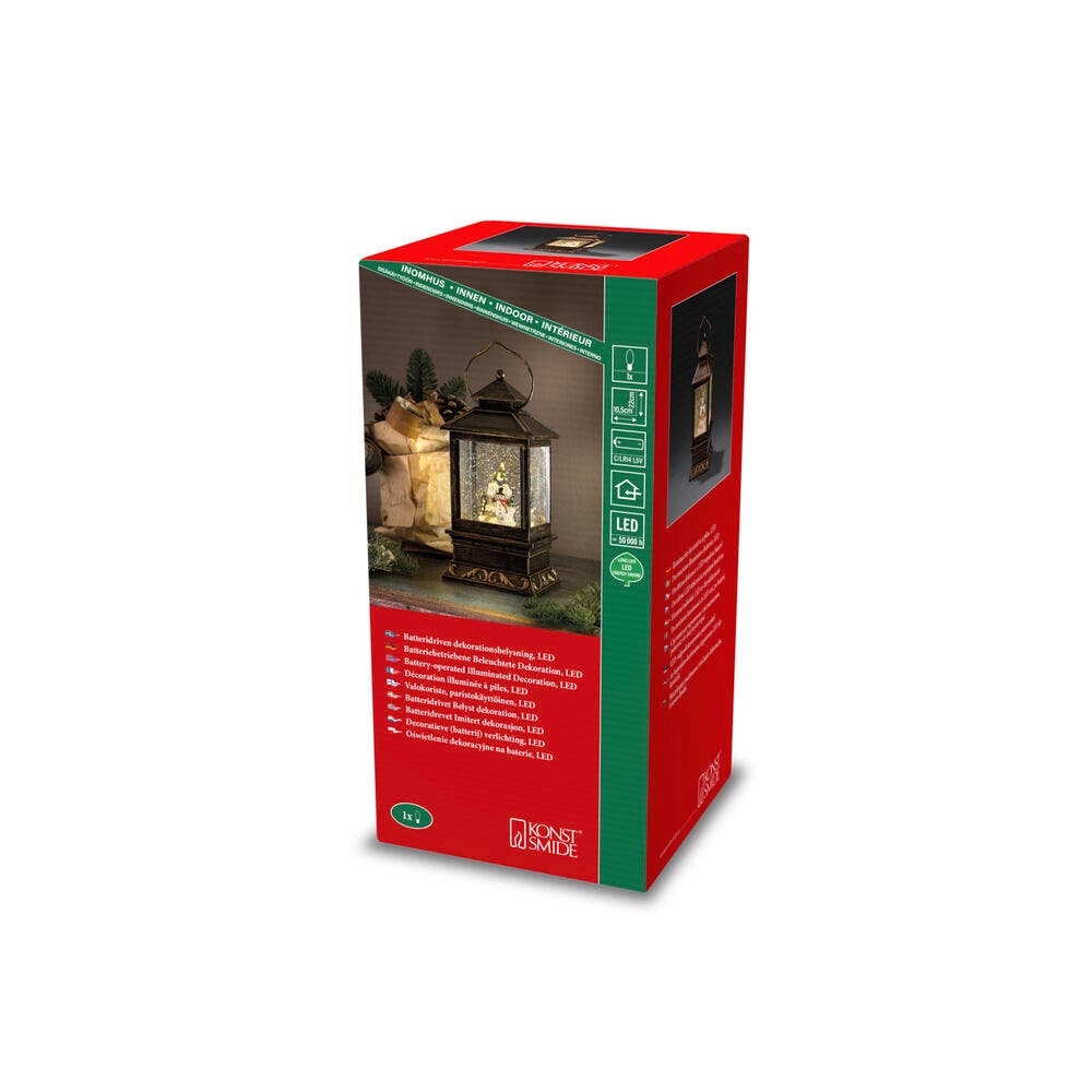 Kontsmide Mini Water Lantern Snowman