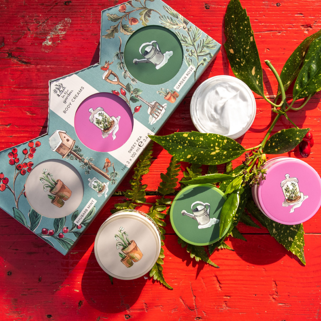 Heathcote & Ivory In The Garden Assorted Fragrance Body Creams