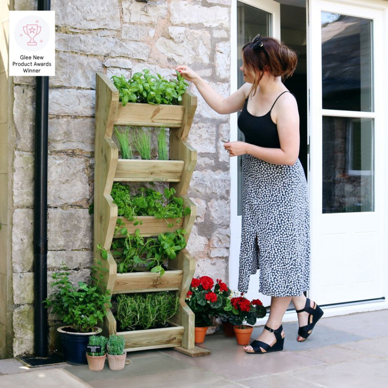 Zest 4 Leisure Tall Vertical Herb Stand