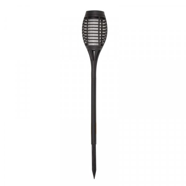 Smart Garden Party Flaming Solar Torch Black 5 Piece Carry Pack