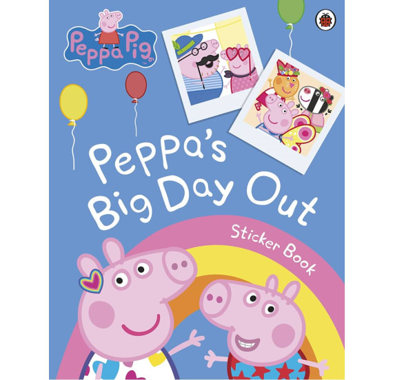 Peppa Pig Sticker Big Day Out Book