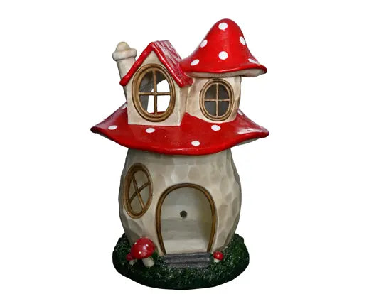 Decoris Standing Mushroom House 76cm