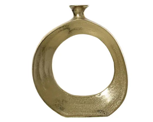 Vase Aluminium Gold