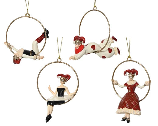 Kaemingk Figure Polyresin 4 Assorted