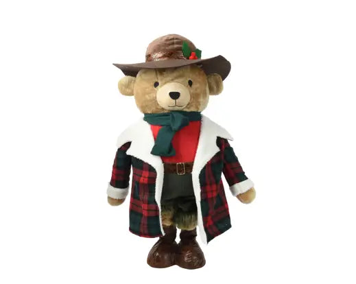 Woodland Bear Polyester Standing H117cm