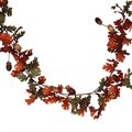 Gisela Graham Autumn Oak Leaf Mix & Acorn Garland