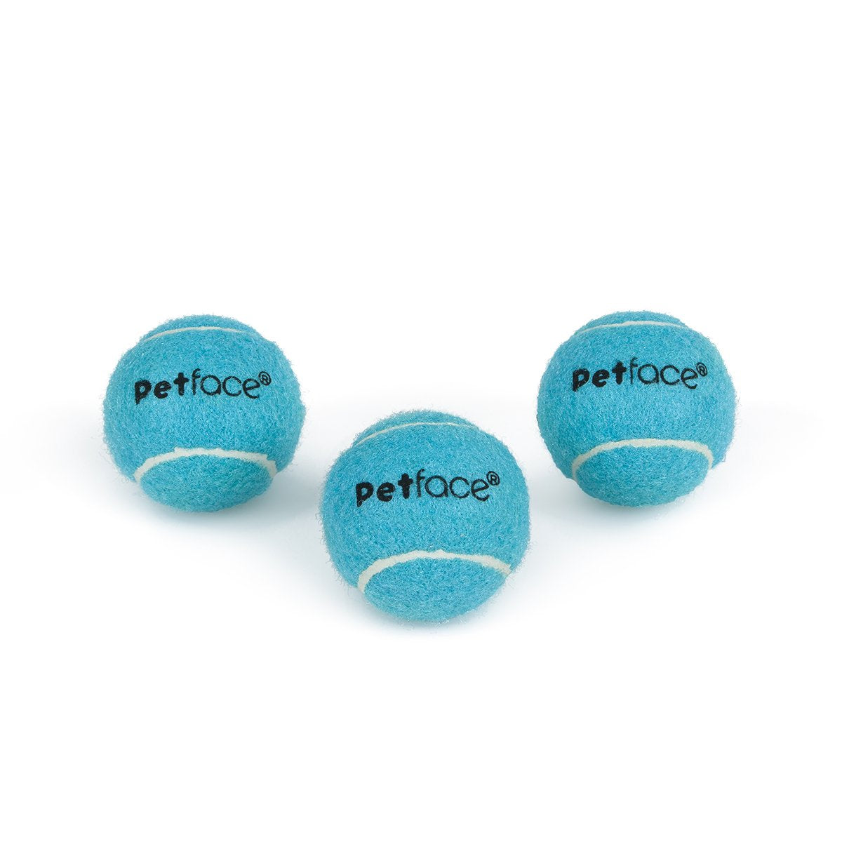Petface Little Tennis Ball 3 Pack