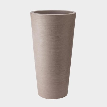 Stewart Plastics Varese Tall Vase Alpine Grey 40cm