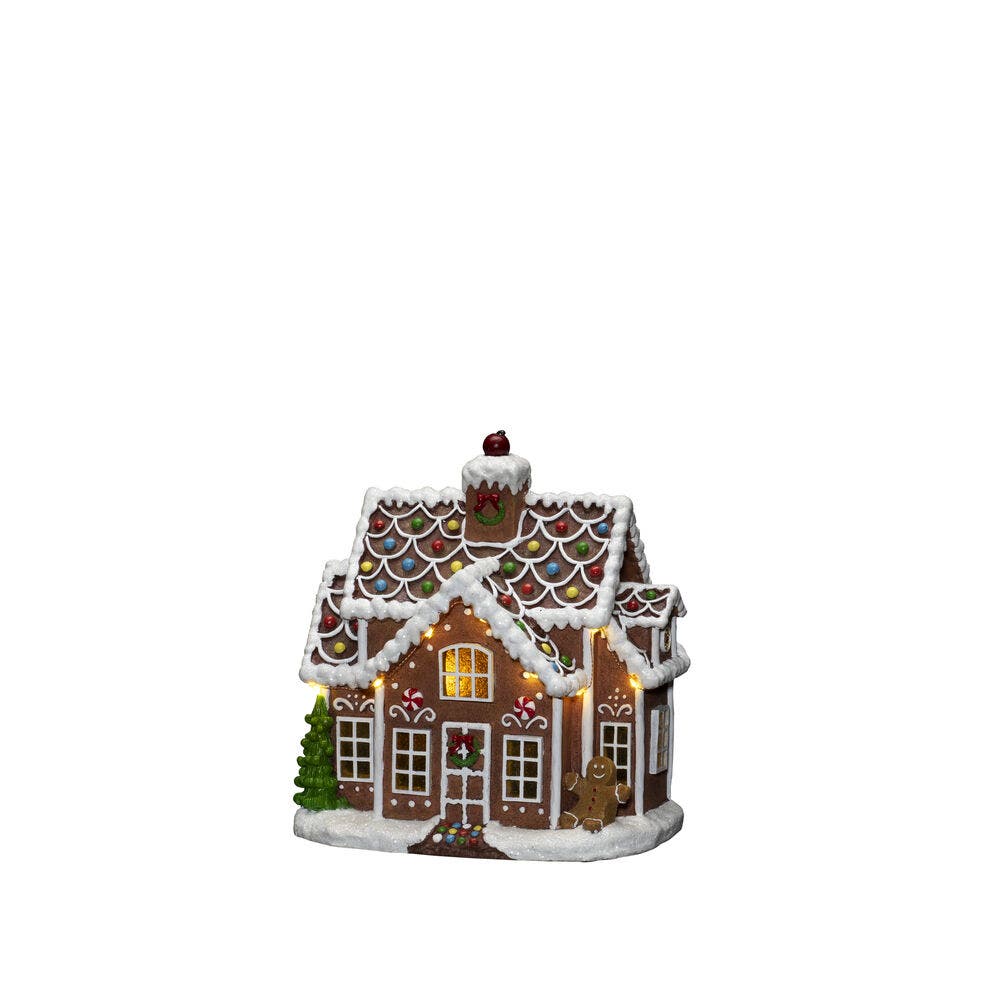 Kontsmide Gingerbread House With LEDs