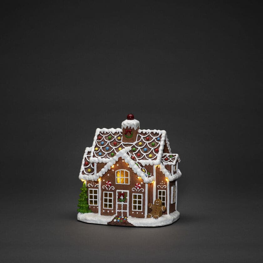 Kontsmide Gingerbread House With LEDs