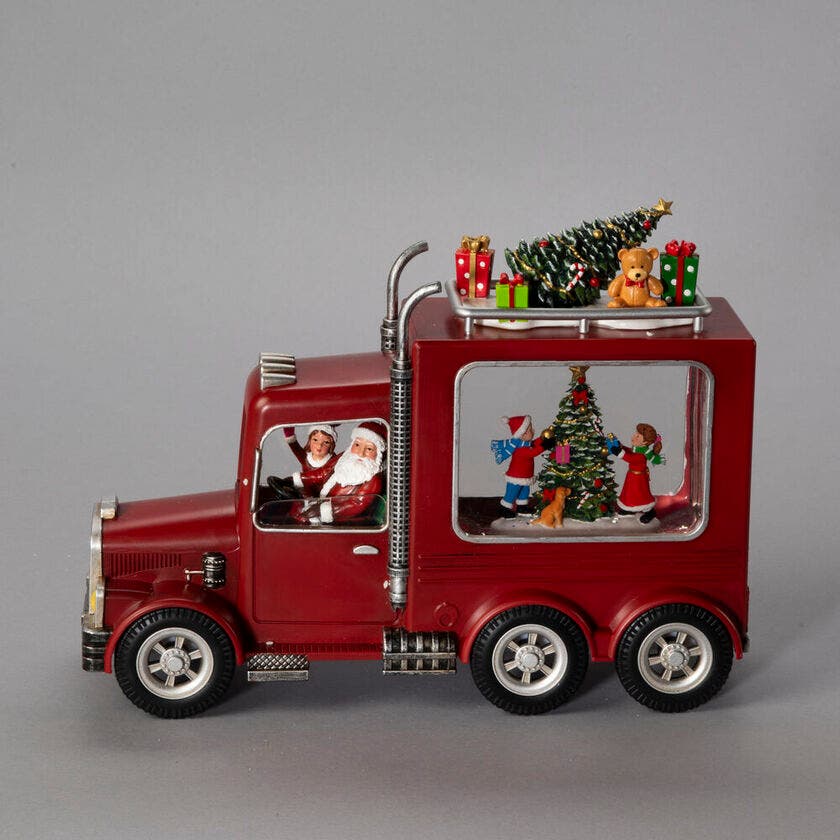 Kontsmide Water Lantern Santa's Truck LED