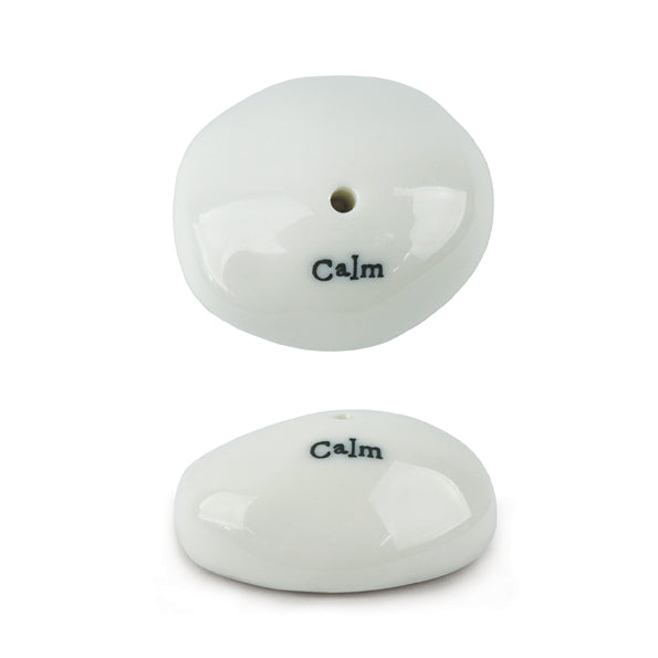 East of India Pebble Incense Holder "Calm"