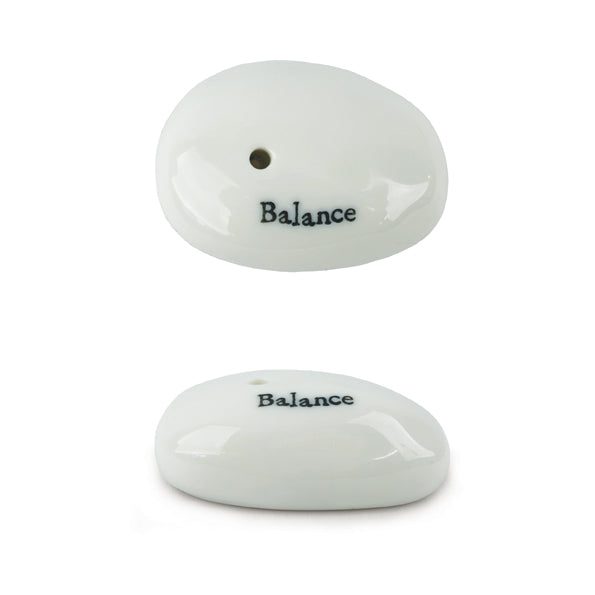 East of India Pebble Incense Holder "Balance"