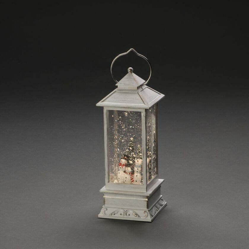 Konstsmide Water Lantern White Snowman LED