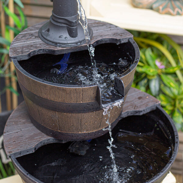Easy Fountain Whiskey Bowls Mains Water Feature