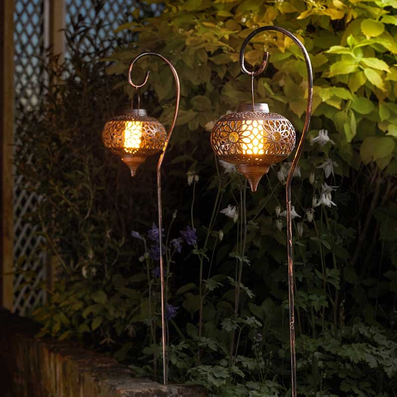 Smart Garden Osman Flaming Lantern