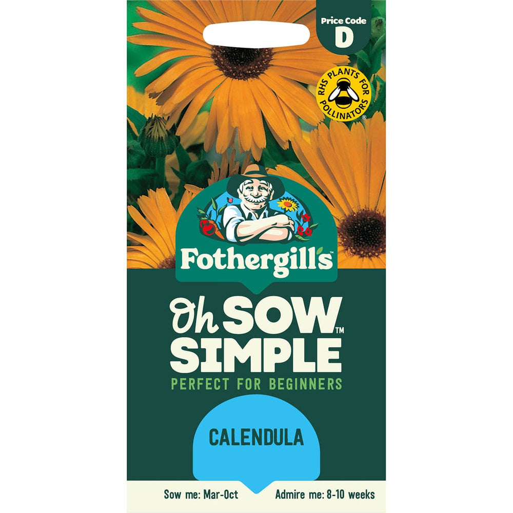 Mr Fothergills Oh Sow Simple Calendula Seeds