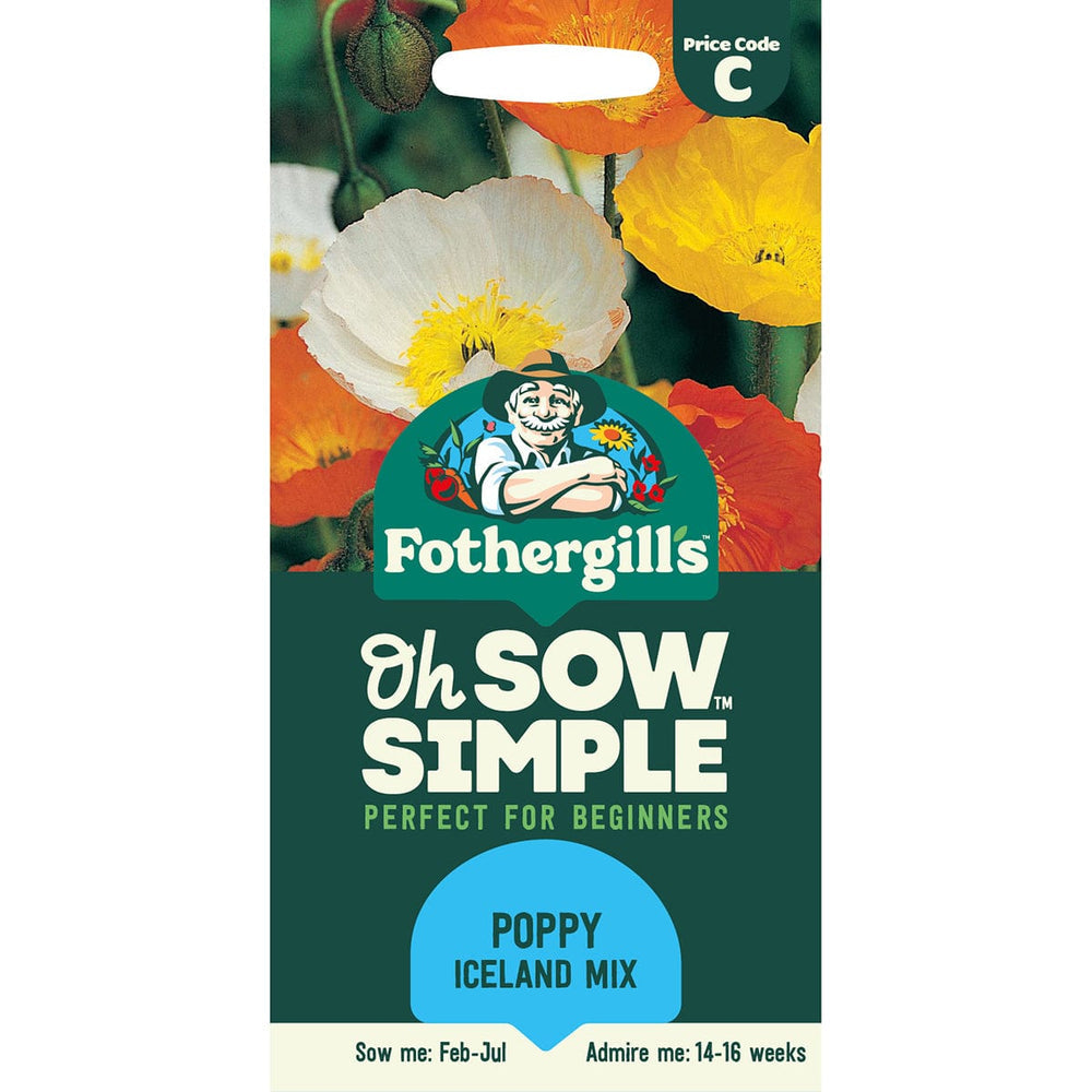 Mr Fothergills Oh Sow Simple Poppy Iceland Mix