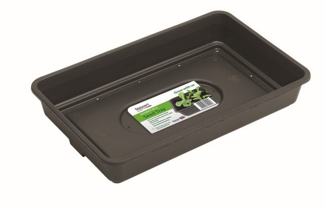 Stewart Plastics Essentials Black Seed Tray 38cm