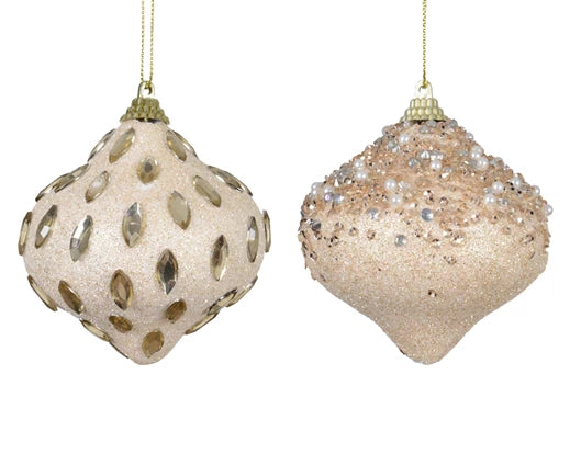 Kaemingk Onion Foam Acrylic Bead Pearl 2 Assorted