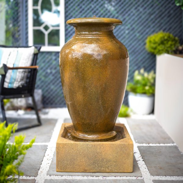 Easy Fountain Athenian Vase Mains Water Feature