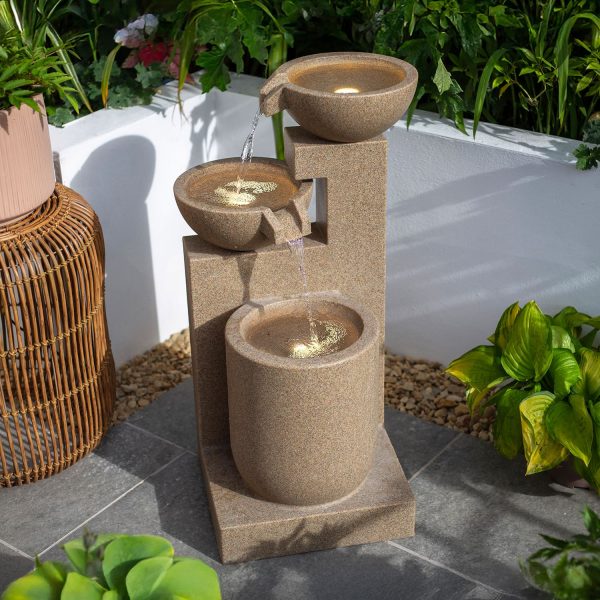 Easy Fountain Dune Falls LED Mains Water Feature