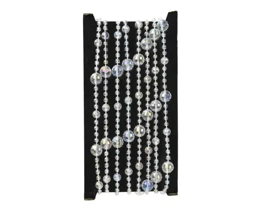 Bead Garland Transparent L270cm