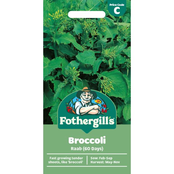 Mr Fothergills Broccoli Raab (60 Days)