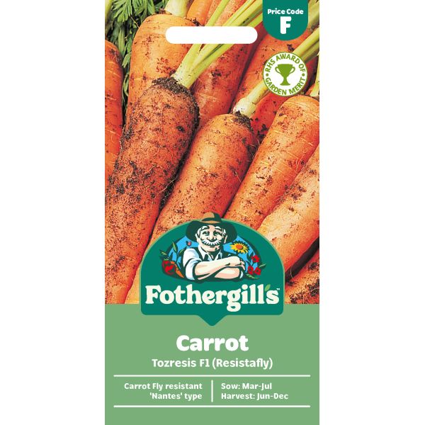 Mr Fothergills Carrot Resistafly Tozresis F1