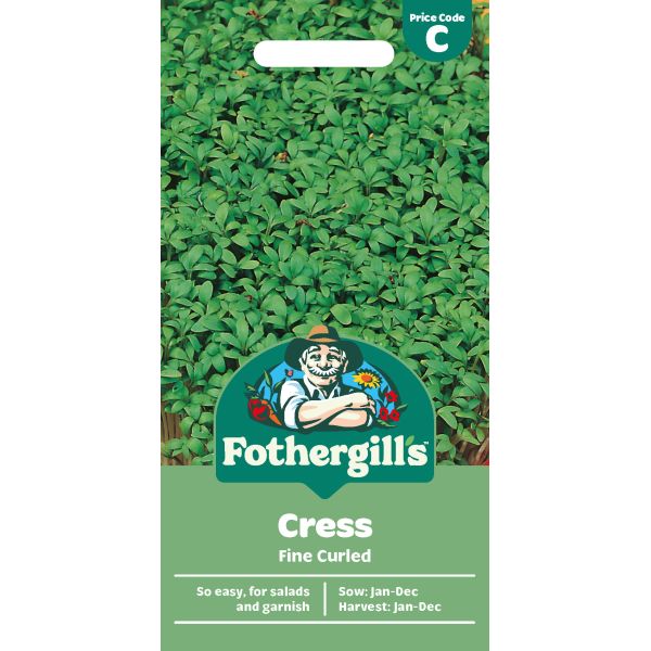 Mr Fothergills Cress Fine Curled
