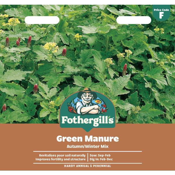 Mr Fothergills Green Manure Autumn/Winter Mix