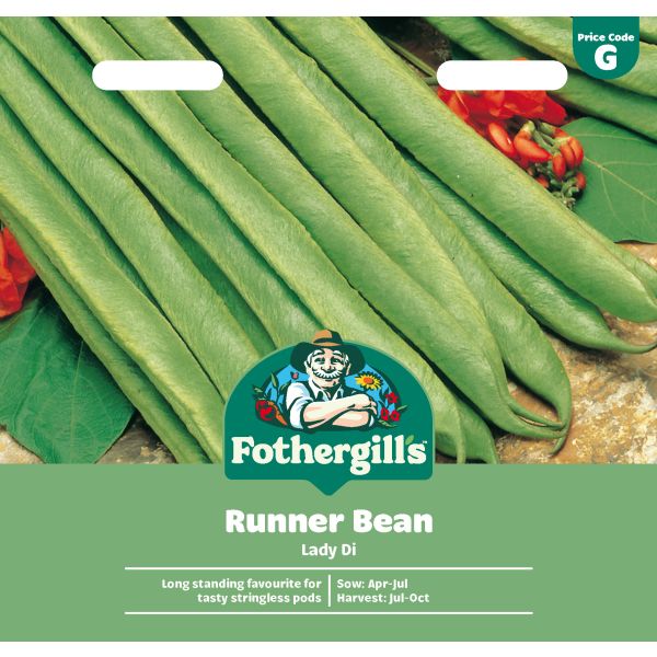 Mr Fothergills Runner Bean Lady Di