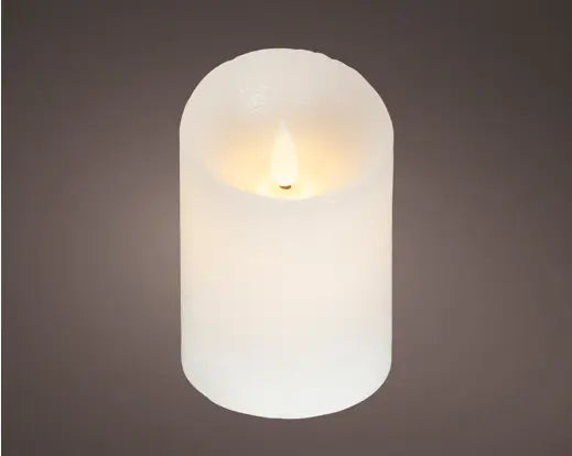 Lumineo LED Realistic Waving Candle Wax Fire Flame Effect Indoor White & Warm White 10.5cm