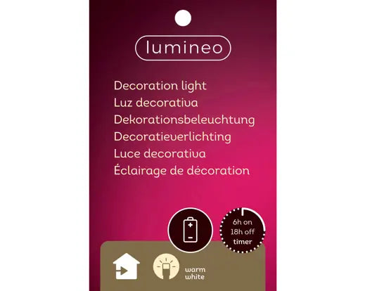 Lumineo Santas Letterbox Light Up LED 45cm