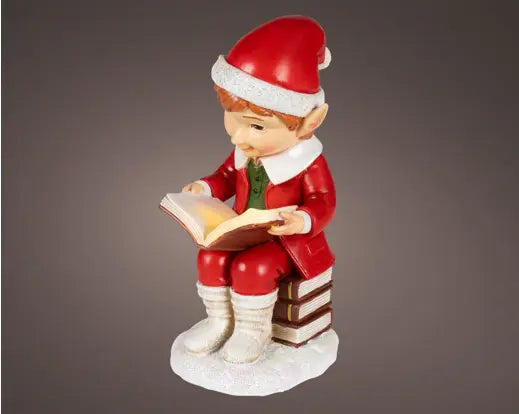 Lumineo Elf On Books Light Up LED 23.5cm