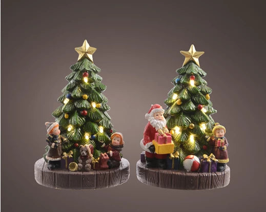 Lumineo LED Tree scenery indoor warm white