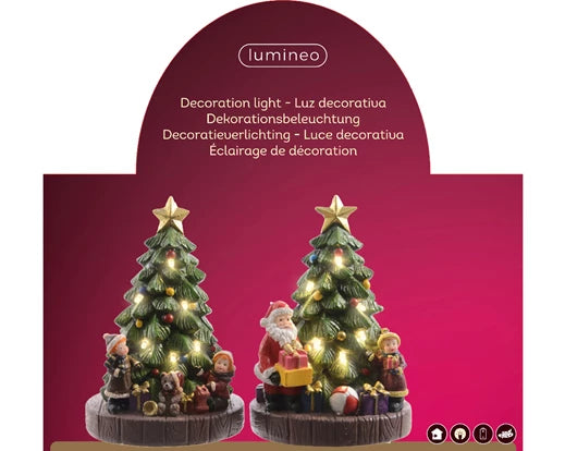 Lumineo LED Tree scenery indoor warm white