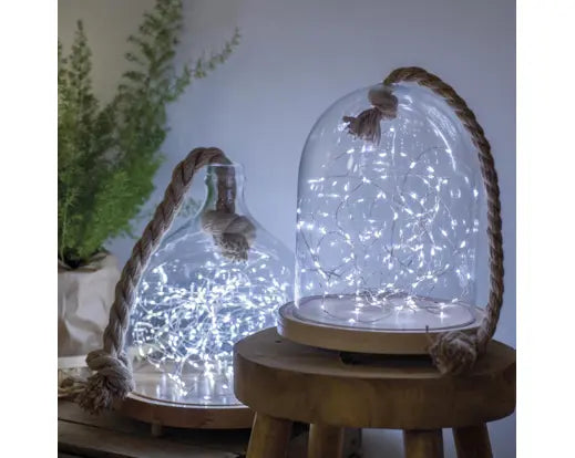 Lumineo Micro Wire String Lights Cool White 40 LED 195cm