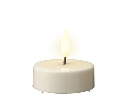 LED Tealight Plastic BO Dia.6cm 2pk
